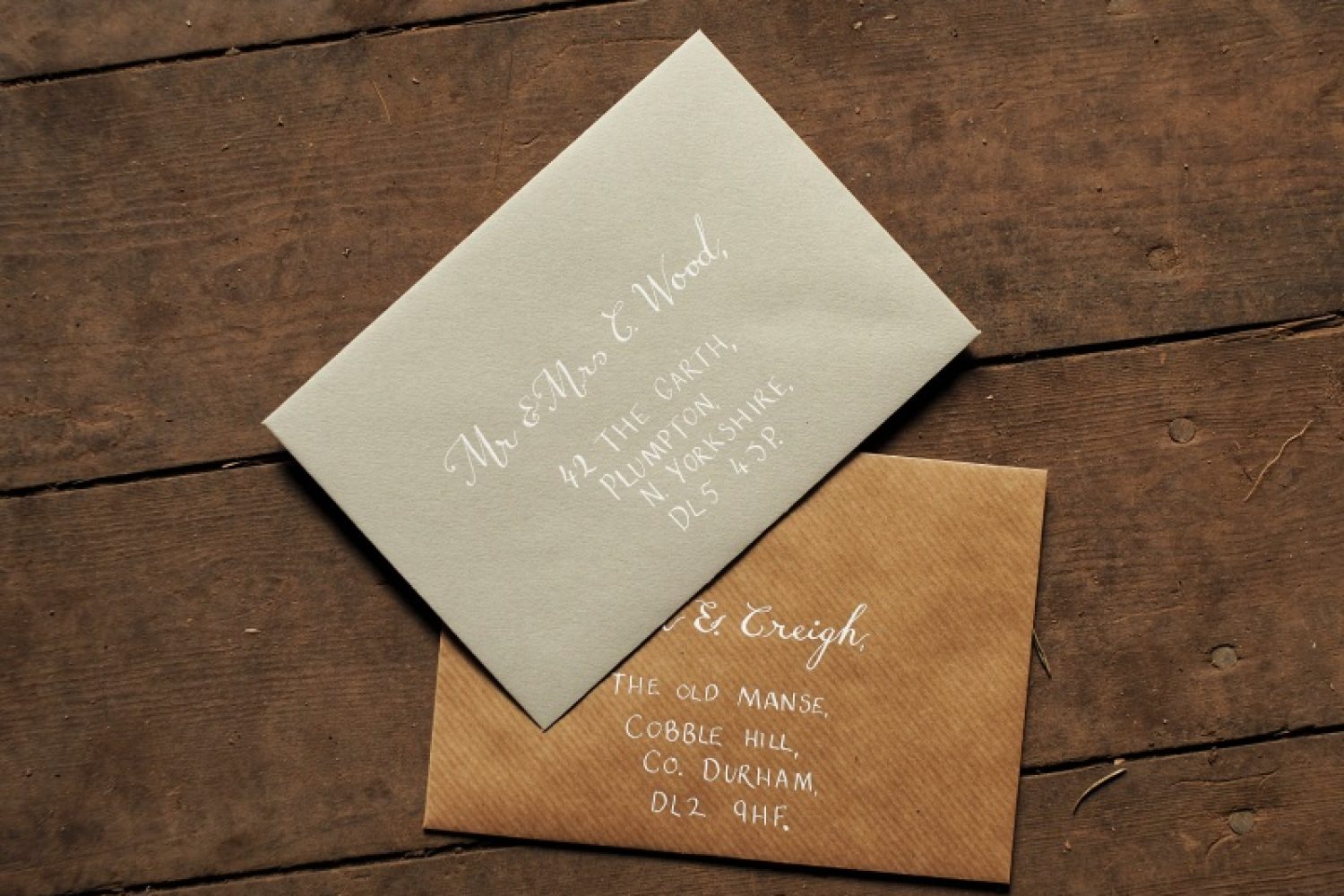Hand Addressed Envelope hand addressed envelope using modern calligraphy